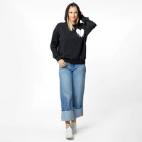 Boyfriend Drippy Heart Hoodie