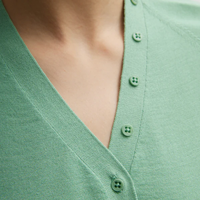 Cashmere Silk Blend Slim Cardigan