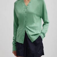 Cashmere Silk Blend Slim Cardigan