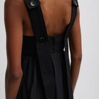 Linen Cotton Voile Sculpted Dress