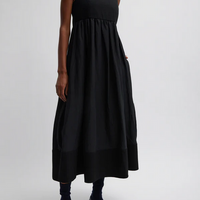 Linen Cotton Voile Sculpted Dress