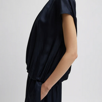 Spring Shirred Circular Dress