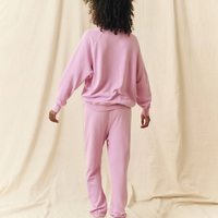 The College Sweatshirt Lilac