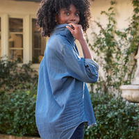 Eileen Denim Button Up