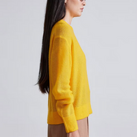 Tissue Weight Sweater Citrus