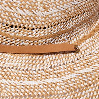 Pecan Straw Woven Hat