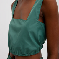 Italian Sporty Square Neck Top