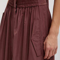 Italian Sporty Full Skirt Cinnamon