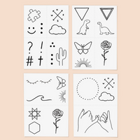 Temporary Tattoo Set