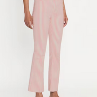 Le Crop Mini Boot Pink Stripe