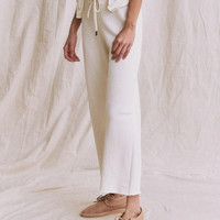 The Wide Leg Cropped Sweatpant