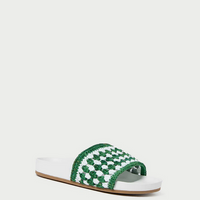 Henri Crochet Raffia Sandal