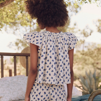 The Flutter Sleeve Sleep Top