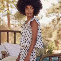 The Flutter Sleeve Sleep Top