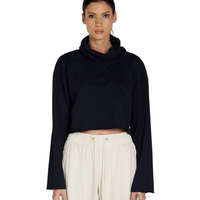 Coreena Cropped Cowl Neck