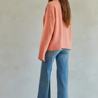 Rib Crew Neck Pullover