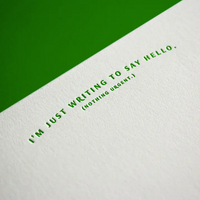 Minimalist Note Card Set