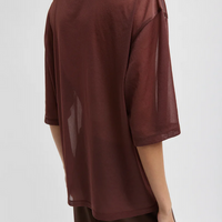 Sheer Gauze Easy T-Shirt
