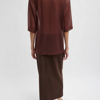 Sheer Gauze Easy T-Shirt