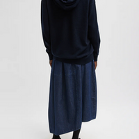 Indigo Denim Balloon Skirt