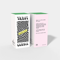 Tarot Mystery Card Candle