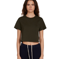 Daria Crop Jersey Tee