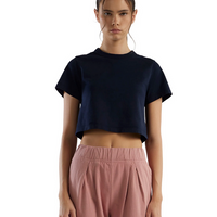 Daria Crop Jersey Tee