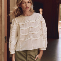 The Beaded Chevron Top