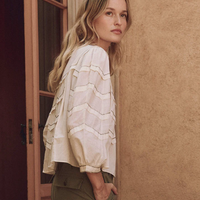 The Beaded Chevron Top