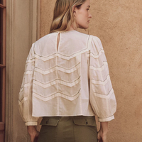 The Beaded Chevron Top