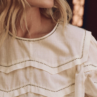 The Beaded Chevron Top