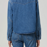 Cropped Western Shirt