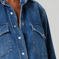 Cropped Western Shirt