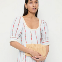 Brit Flat Pleated Clutch