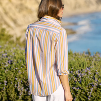 Eileen Gold Stripe Button Up