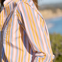 Eileen Gold Stripe Button Up