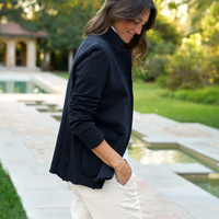 Dublin Sweatshirt Blazer Navy