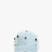 Floral Appliqué Hat