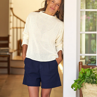 Monterey Pointelle Sweater