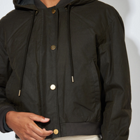 Waxed Cotton Bomber