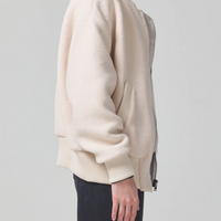 Brianna Sherpa Bomber Jacket