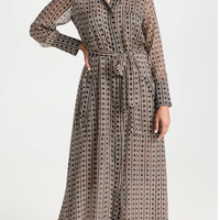 Ines Lattice Dress