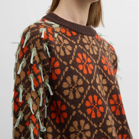 Quilt Knot Raglan Sweater