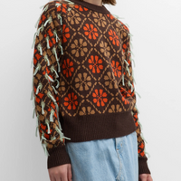 Quilt Knot Raglan Sweater