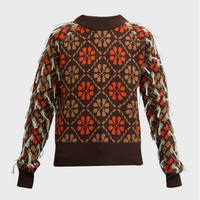 Quilt Knot Raglan Sweater