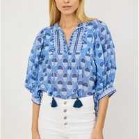 Steph Top Indian Flower