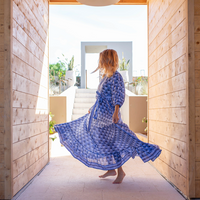 The House Dress Indian Flower