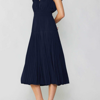 Flutter Sleeve Midi Dress