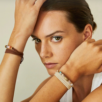 Cordyn Stone Wrap Bracelet