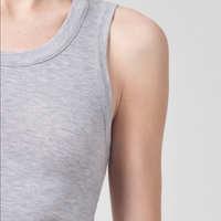 Cropped Poppy Tank